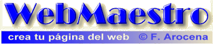 Webmaestro, crea tu p�gina del web